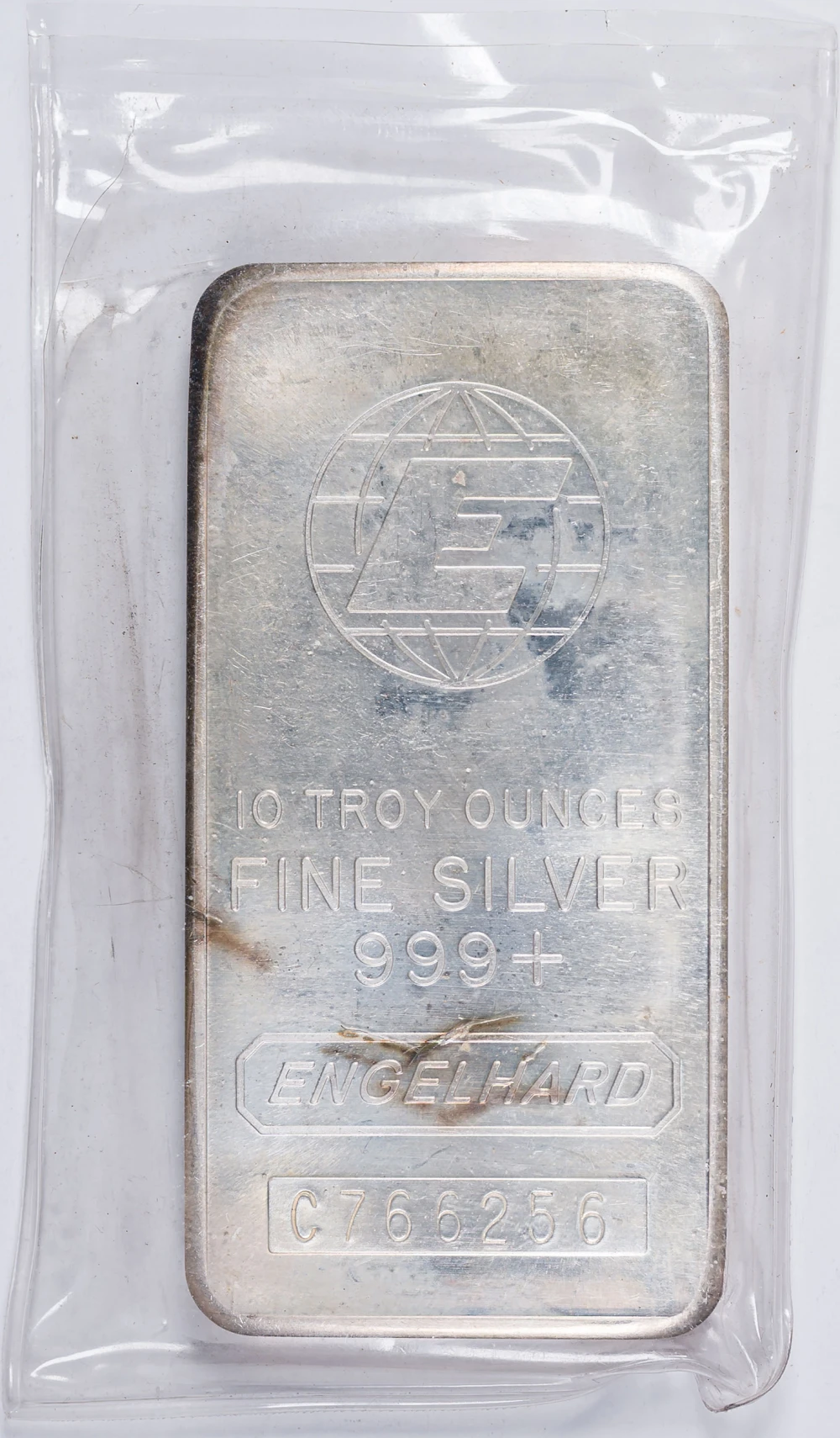 10 Oz Englehard Silver Bar