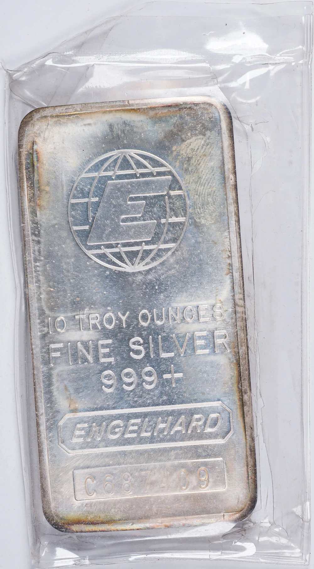 10 Oz Englehard Silver Bar