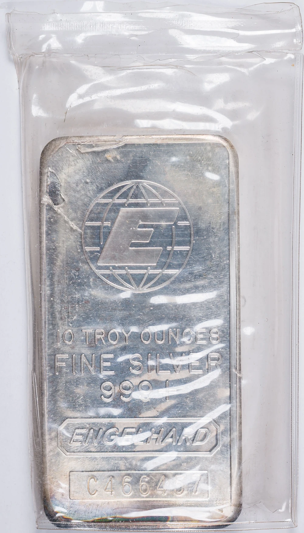 10 Oz Englehard Silver Bar
