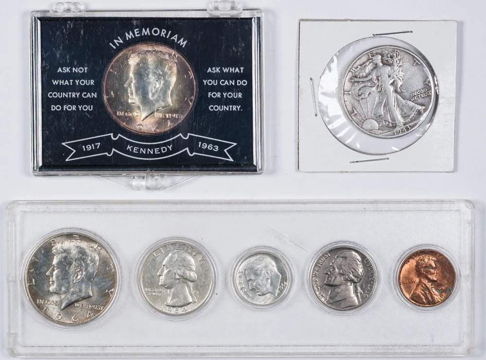 Eclectic Silver Coin Gathering
