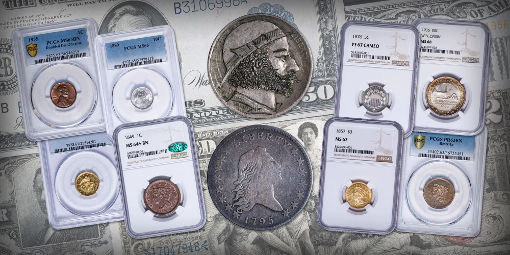 Online Rare Coin & Currency Auction #121