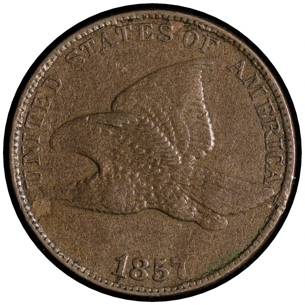 EF-40 1857 Flying Eagle Cent