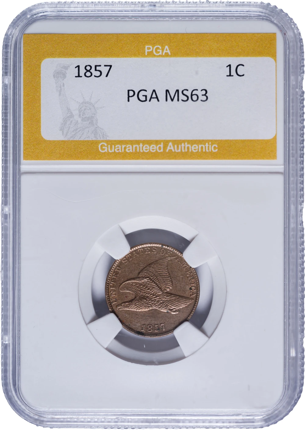 Generic Certified 1857 Flying Eagle Cent