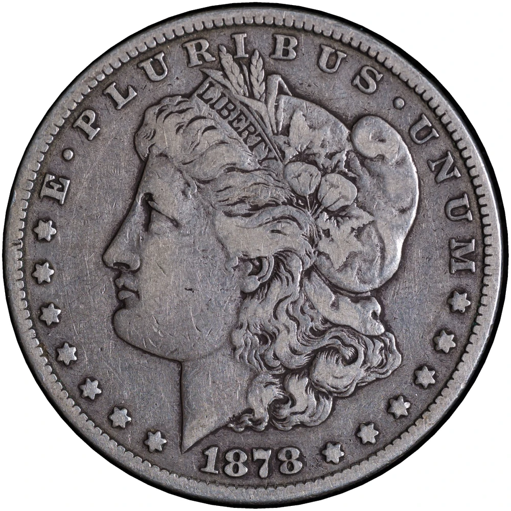 VF-20 1878-CC Morgan Dollar