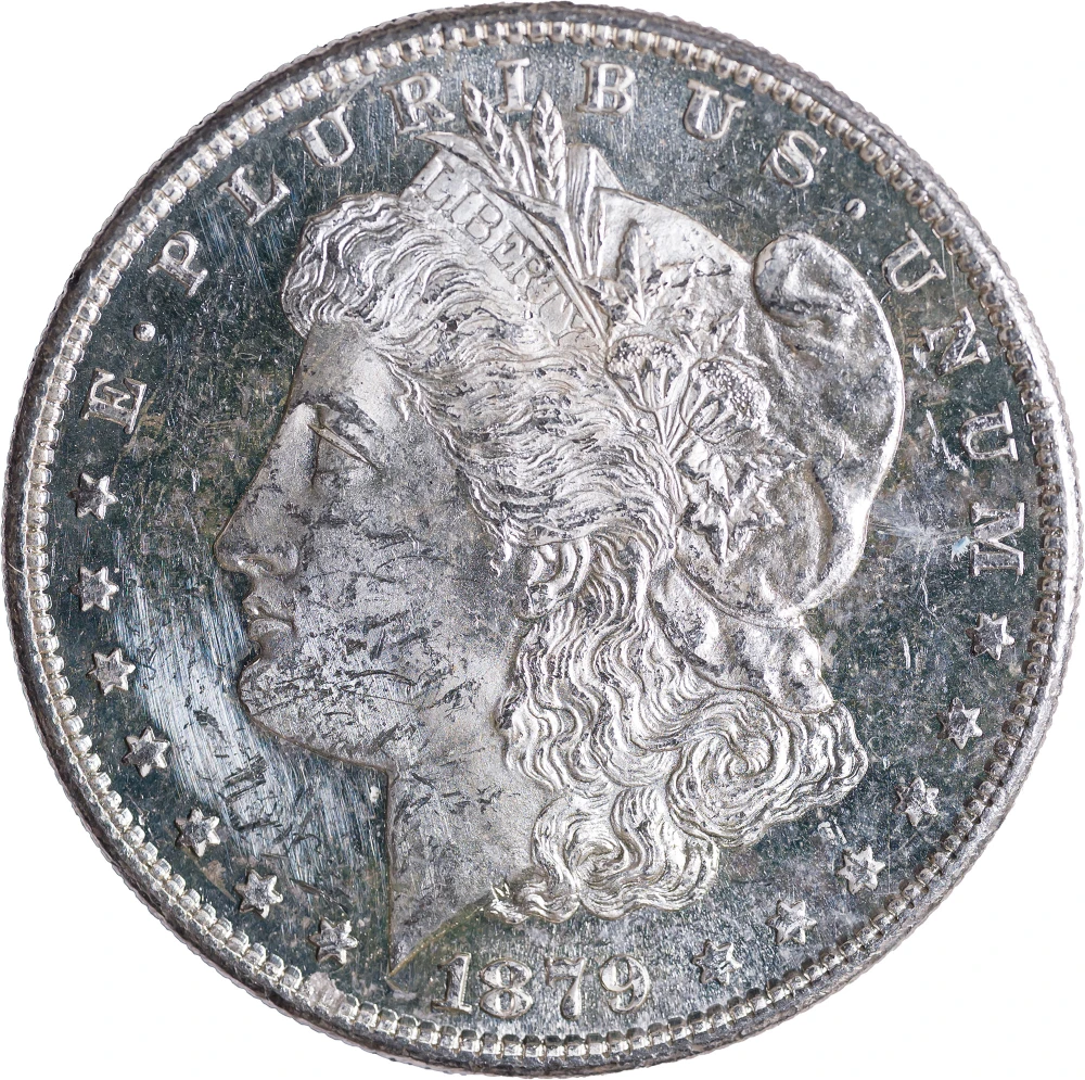 BU-62 PL 1879-S Morgan Dollar