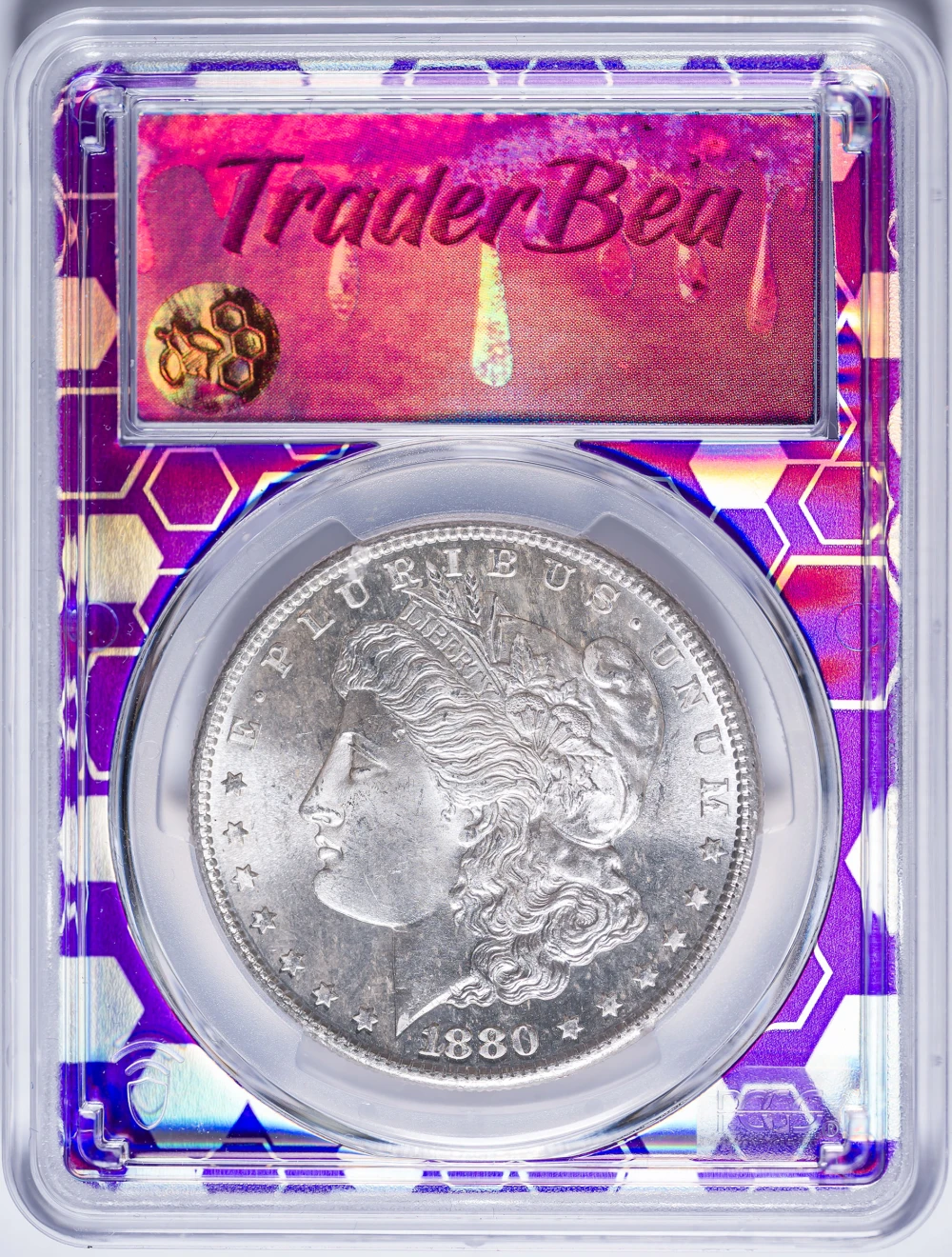 PCGS MS-66 1880/79-S Morgan Dollar