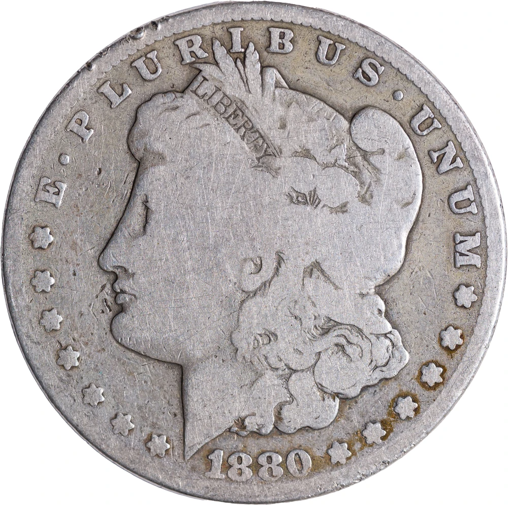 G-4 1880-CC Morgan Dollar