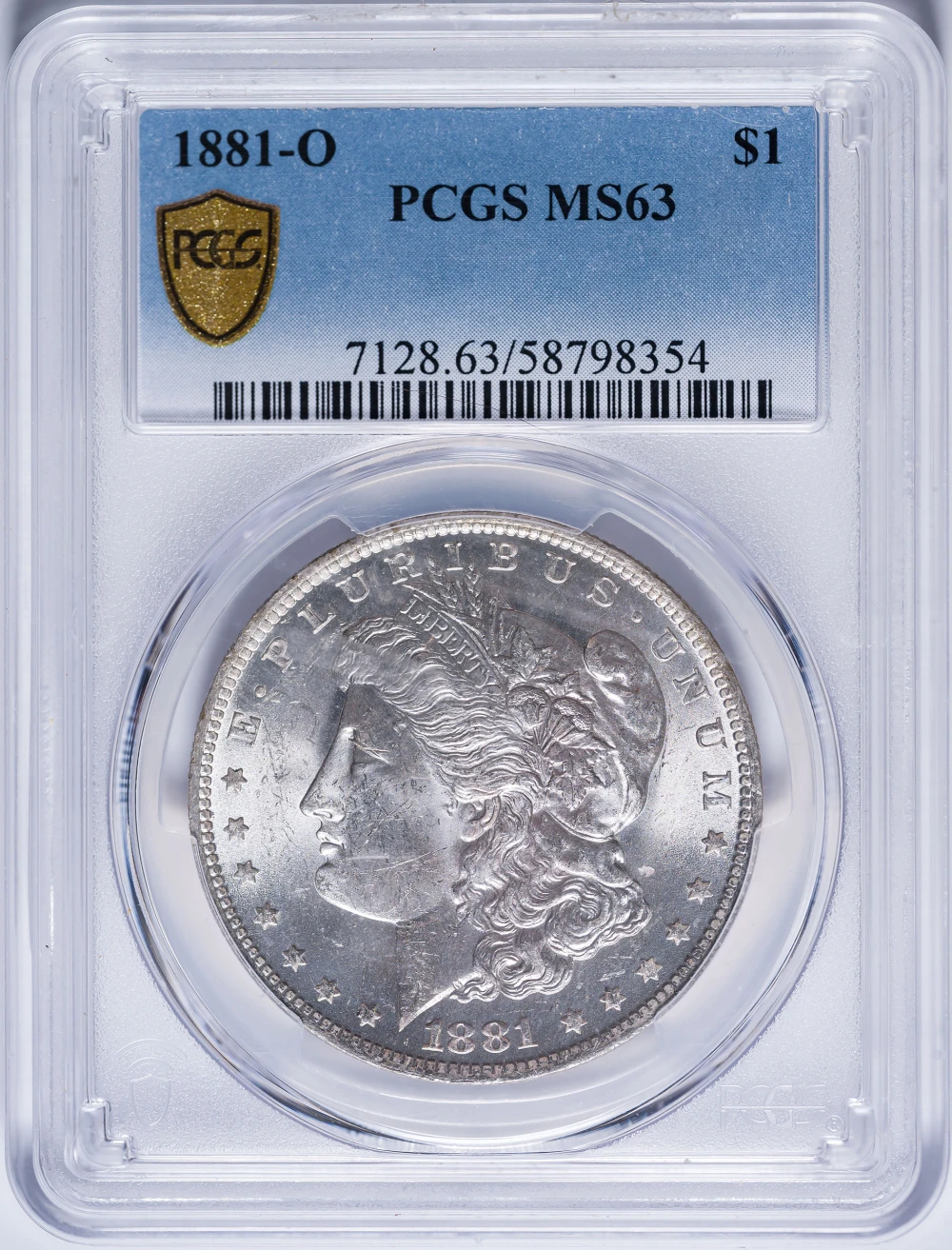 PCGS MS-63 1881-O Morgan Dollar