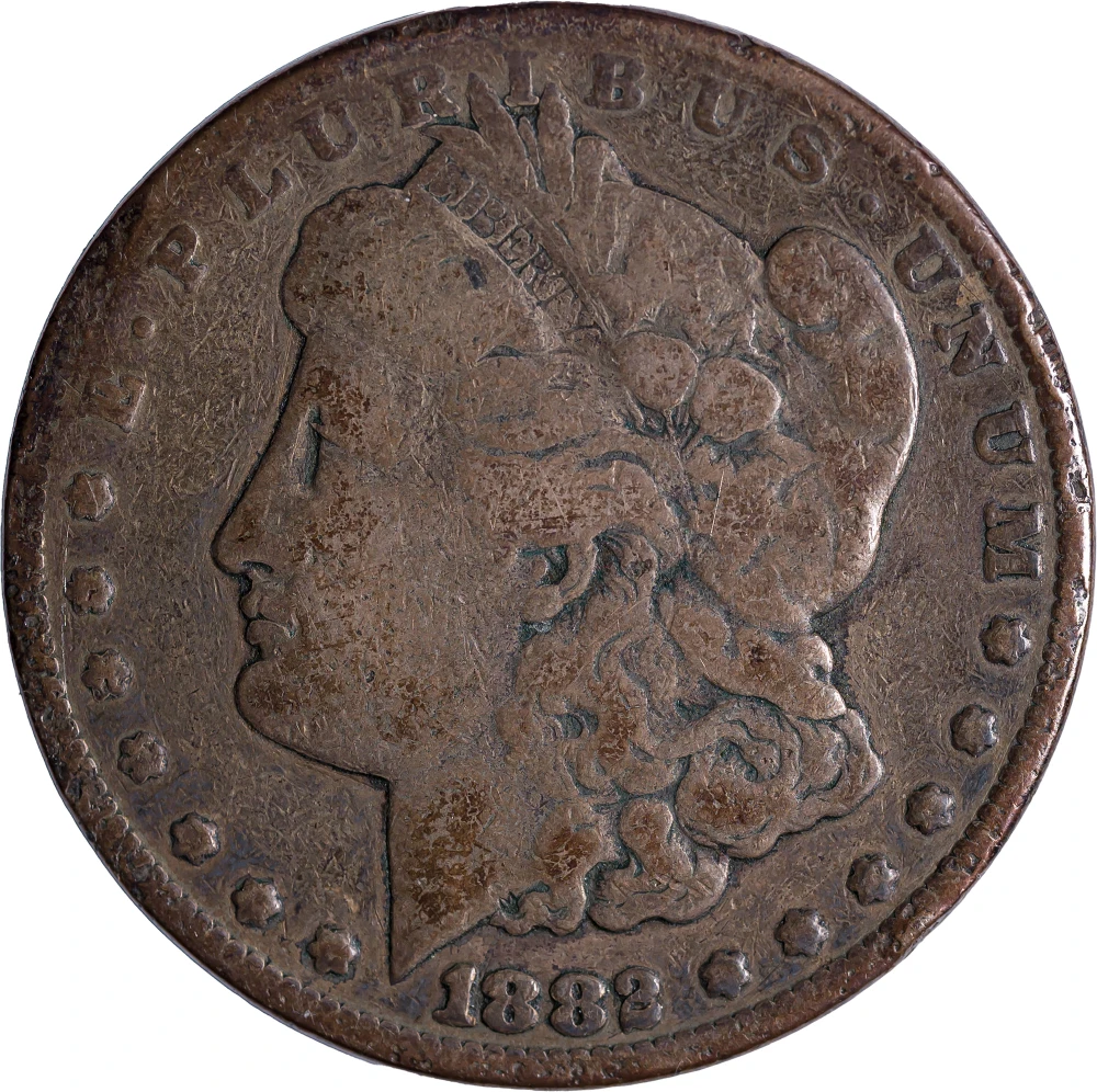 VG Details 1882-CC Morgan Dollar