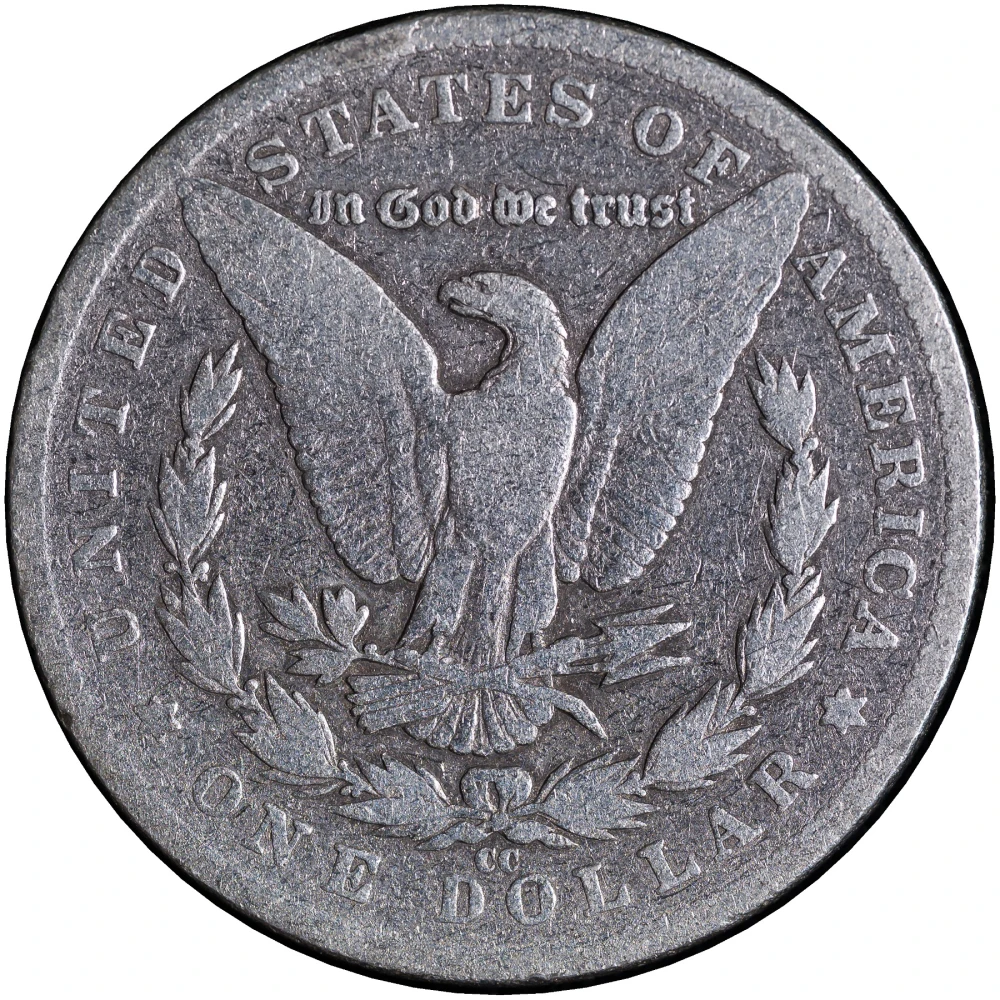 VG-F 1890-CC Morgan Dollar