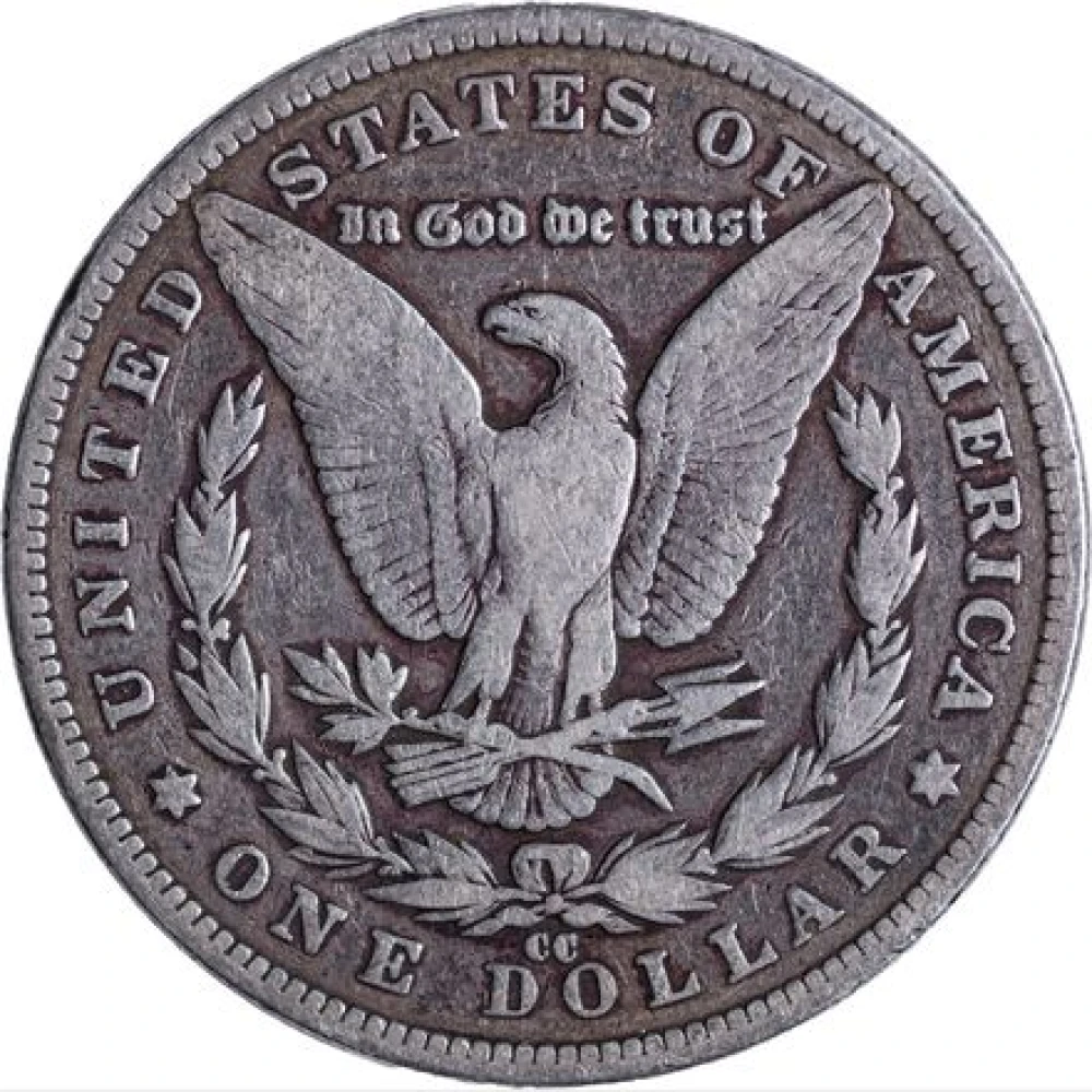 VG-F 1890-CC Morgan Dollar