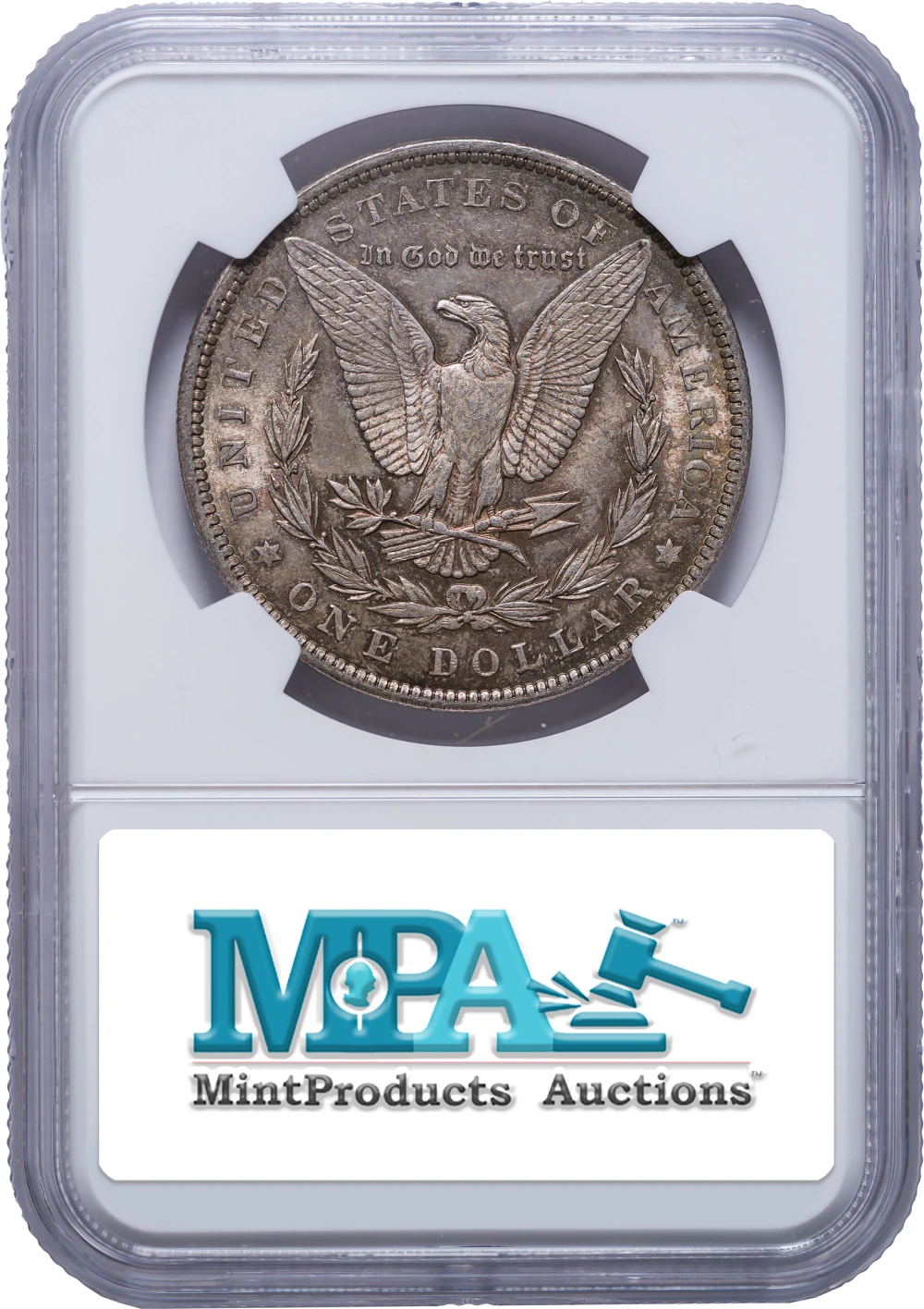 NGC MS-62 1891 Morgan Dollar