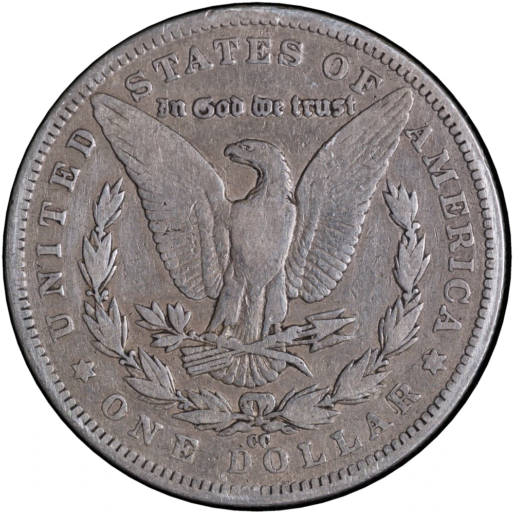 VF-20 1891-CC Morgan Dollar