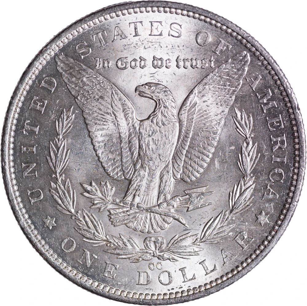 BU-62 1891-CC Morgan Dollar