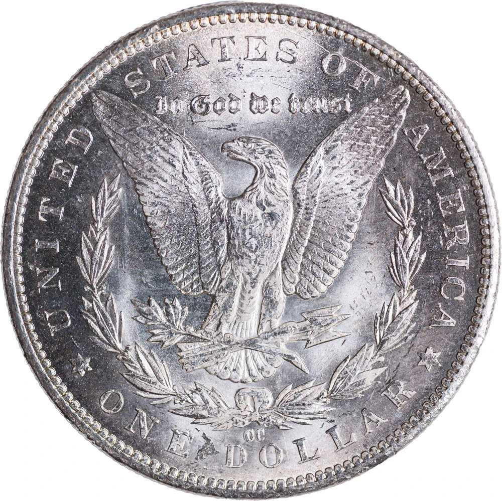 BU-62 1891-CC Morgan Dollar