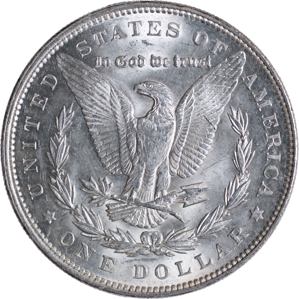 Borderline UNC-58 1892 Morgan Dollar