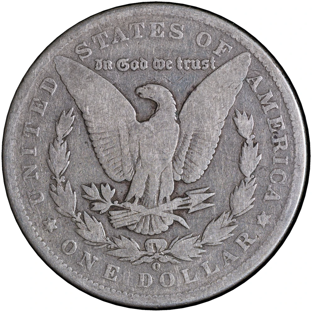 G-4 1893-O Morgan Dollar
