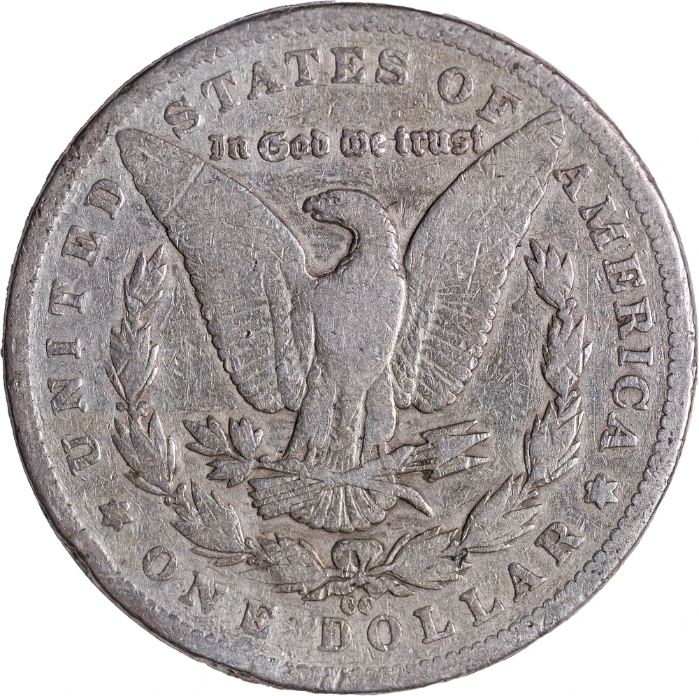 VG-8 1893-CC Morgan Dollar