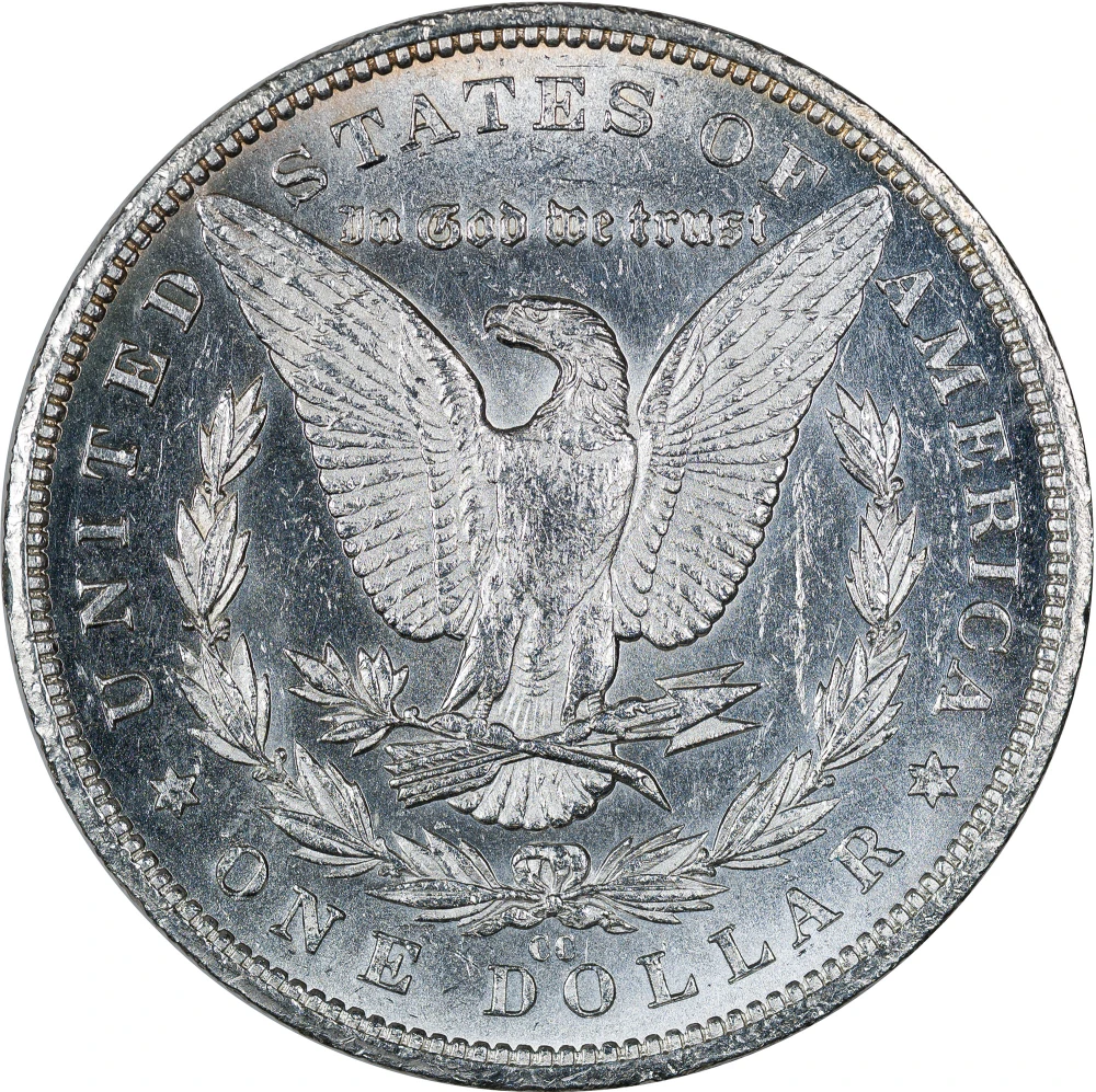 BU-60 1893-CC Morgan Dollar