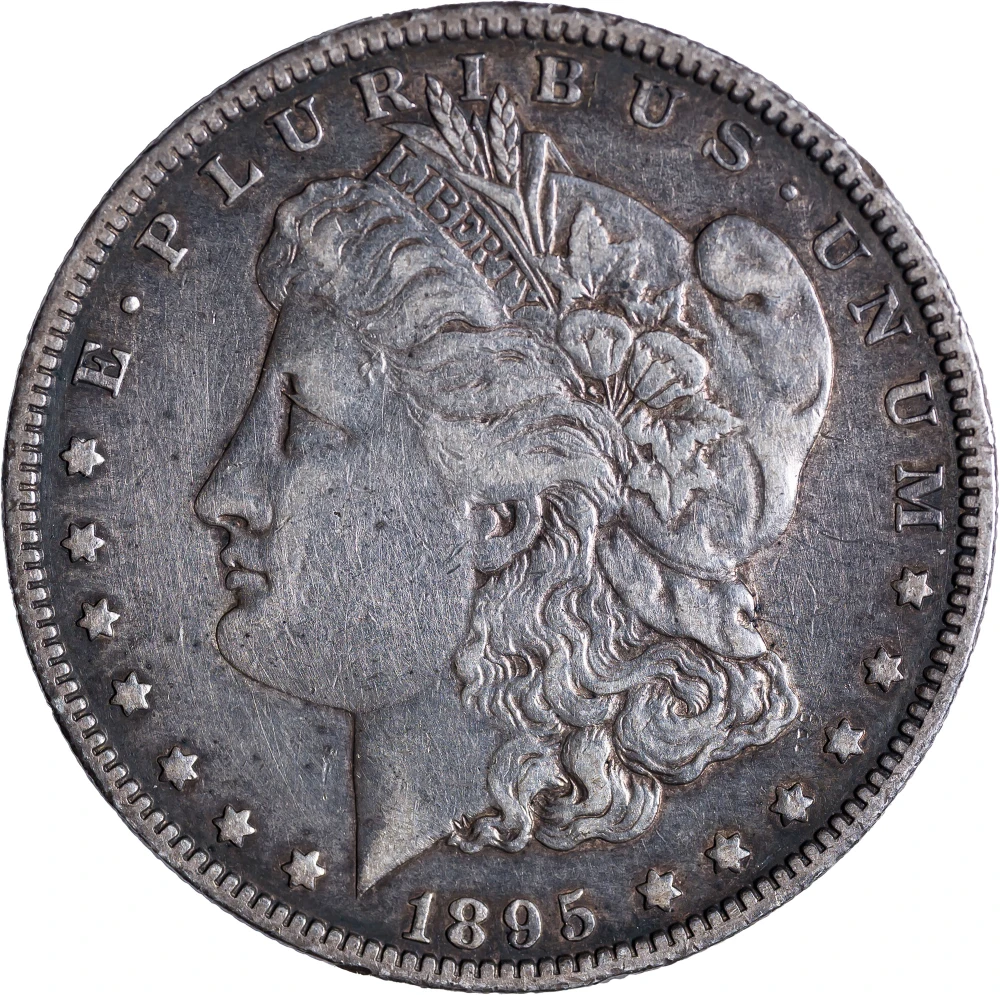 EF-40 Details 1895-O Morgan Dollar