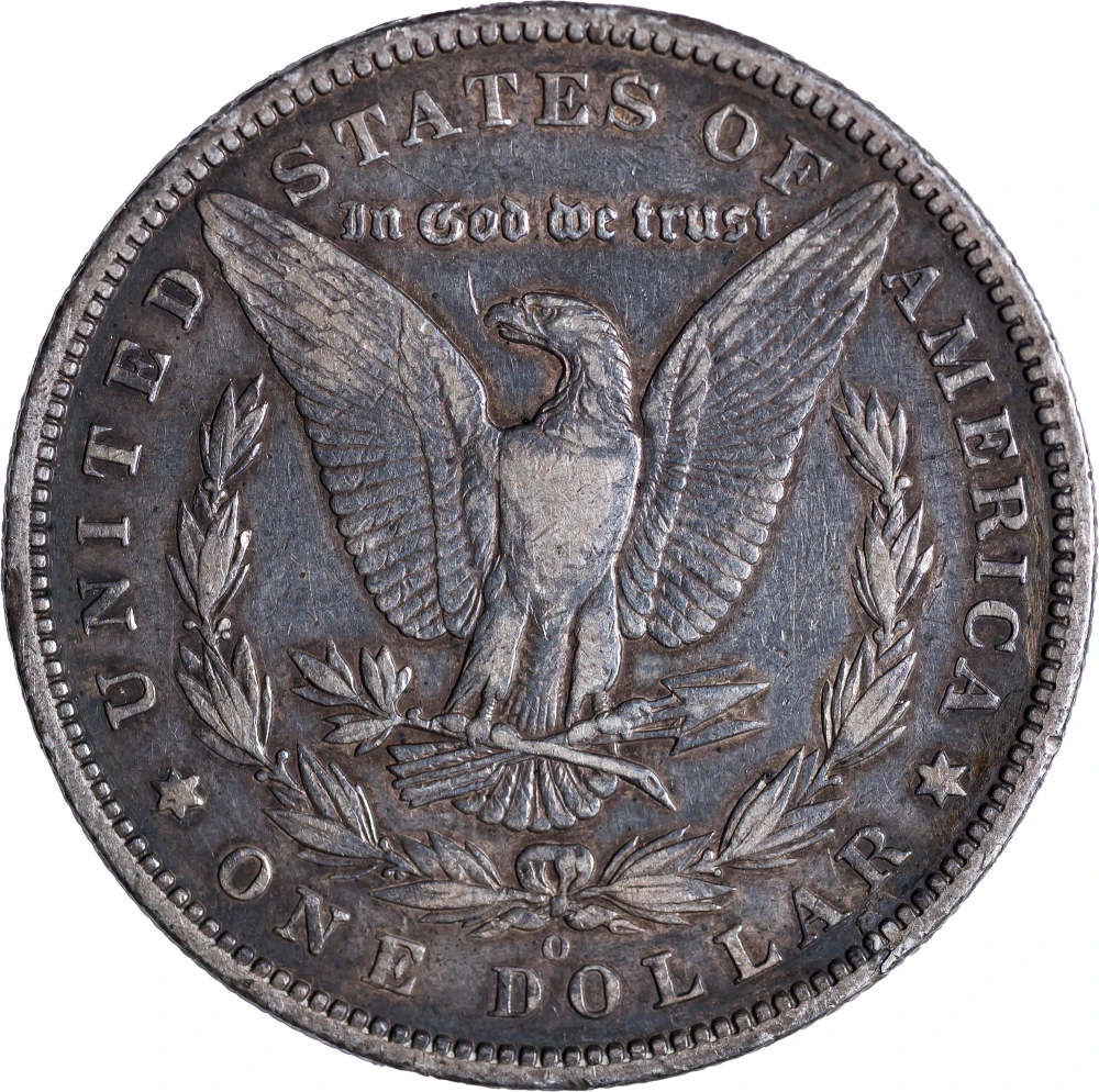 EF-40 Details 1895-O Morgan Dollar