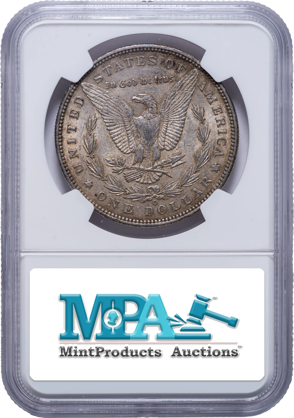 NGC AU-53 1896-O Morgan Dollar