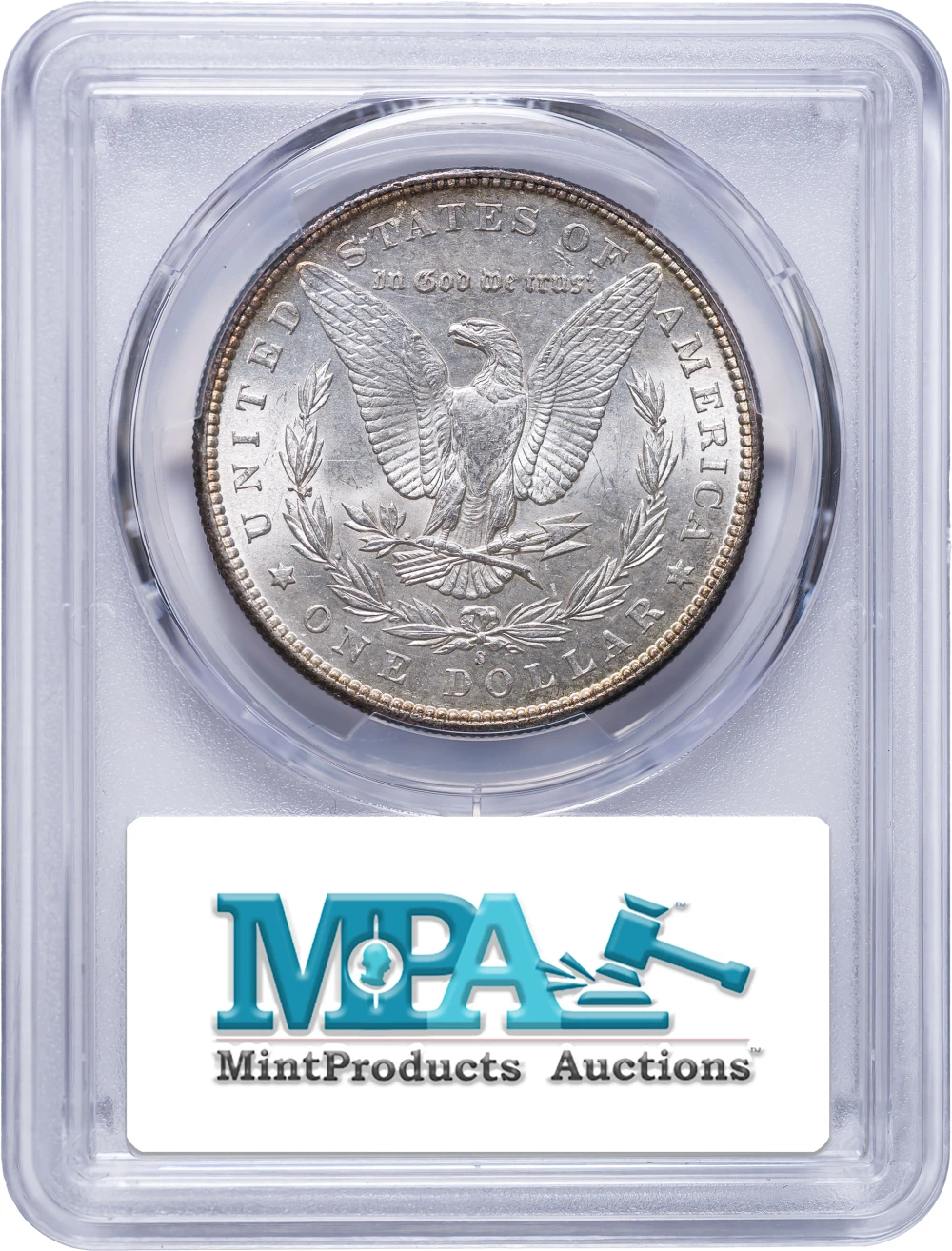 PCGS MS-62 1899-S Morgan Dollar