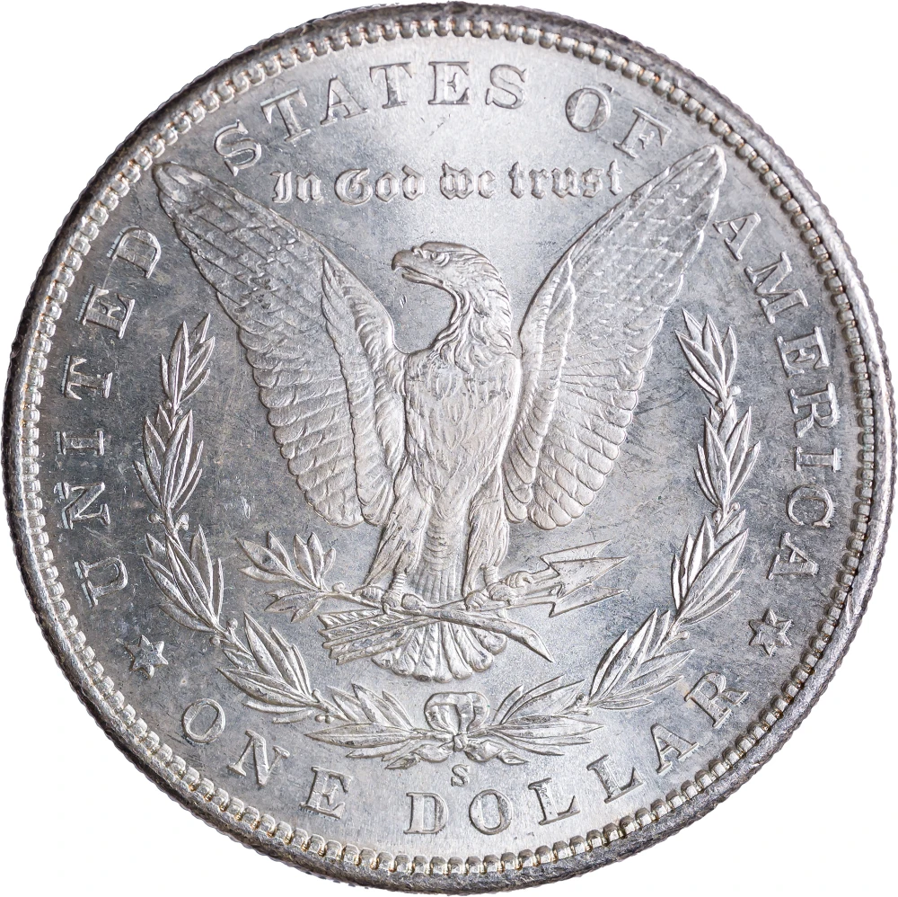 Choice BU-63 1899-S Morgan Dollar