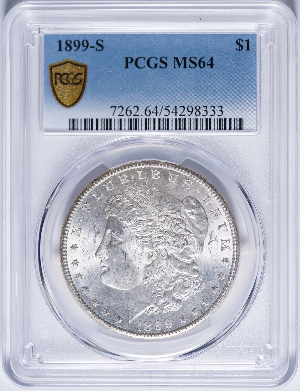 PCGS MS-64 1899-S Morgan Dollar