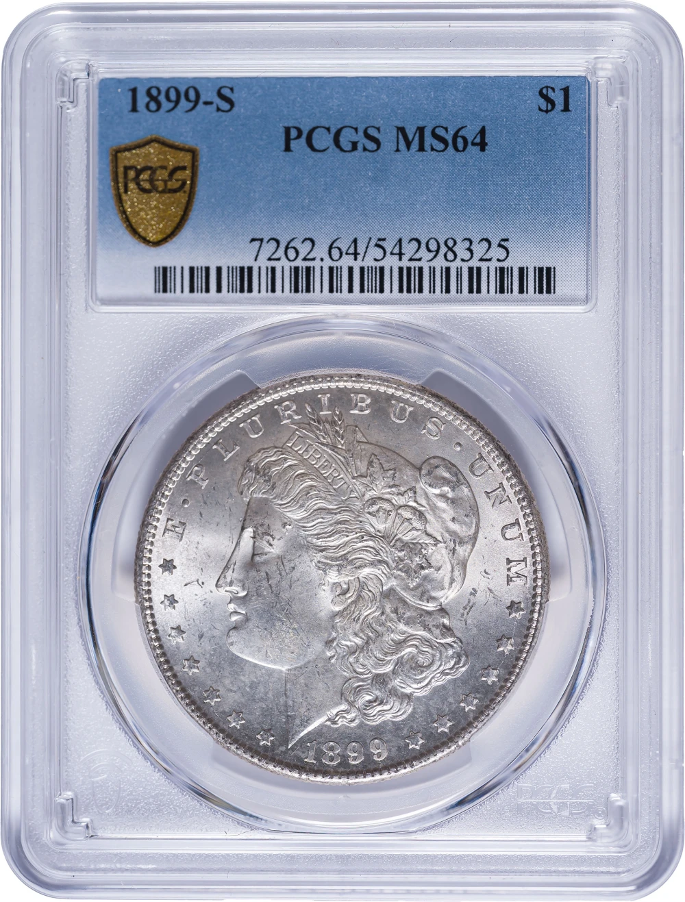 PCGS MS-64 1899-S Morgan Dollar