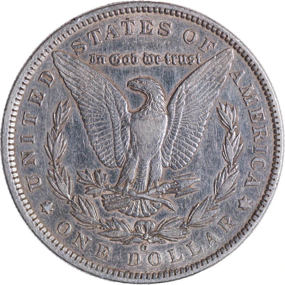 EF/AU-45/50 1900-O/CC Morgan Dollar