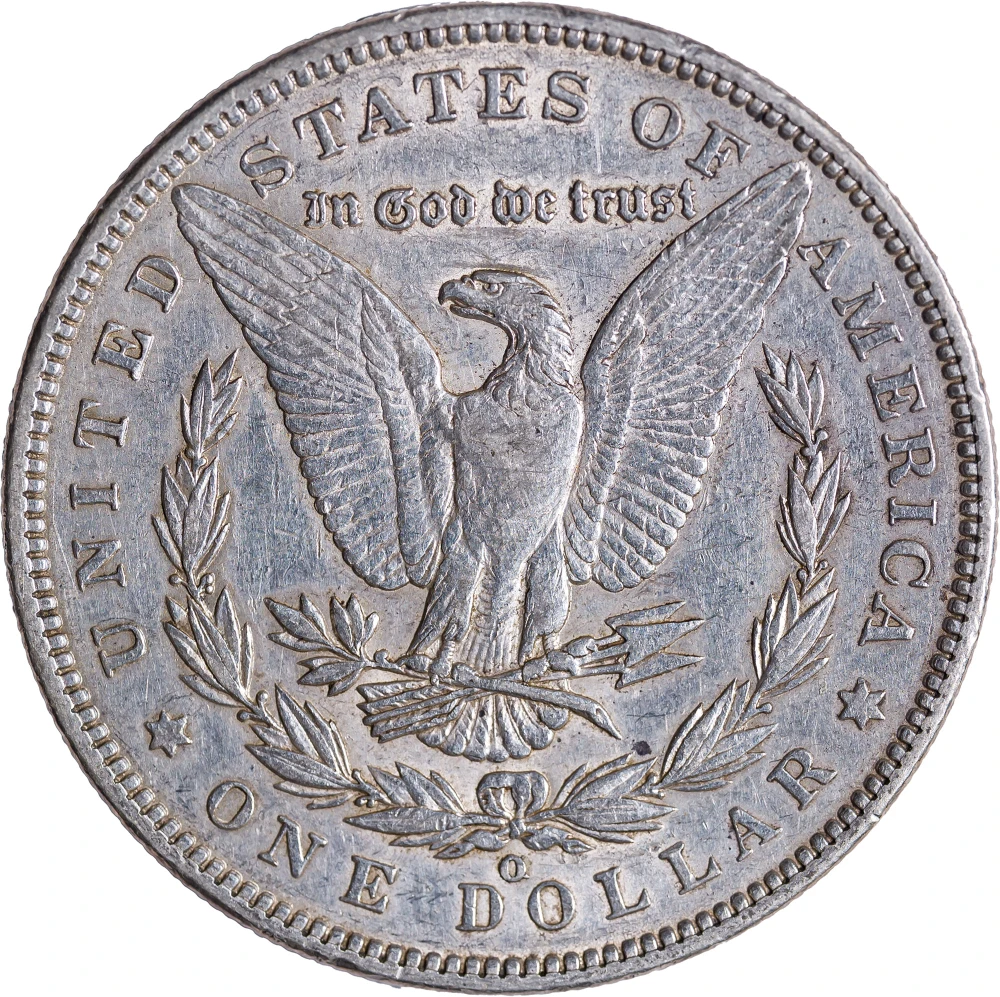 AU-50 1900-O/CC Morgan Dollar