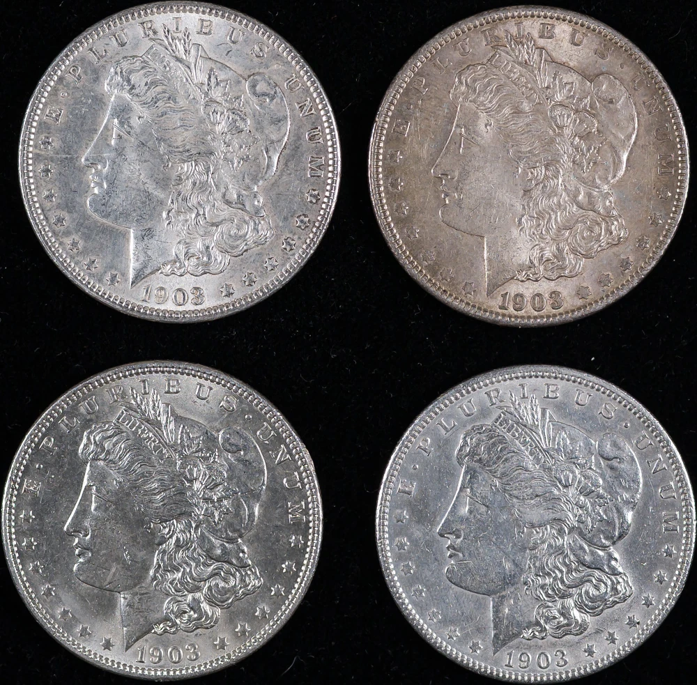 1903 Morgan Dollar Quartet