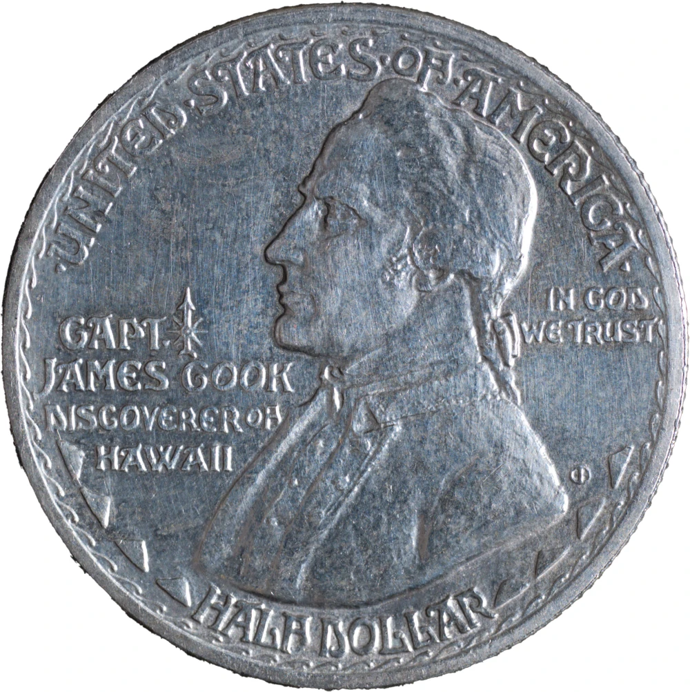 UNC Details 1928 Hawaii Commemorative Half