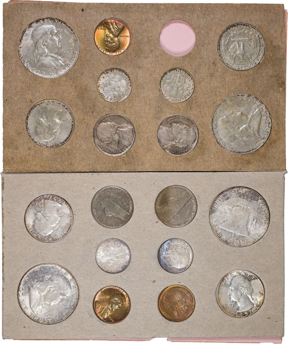 Gem Original 1957 Mint Set
