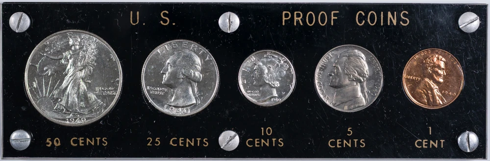 Gem 1940 Proof Set