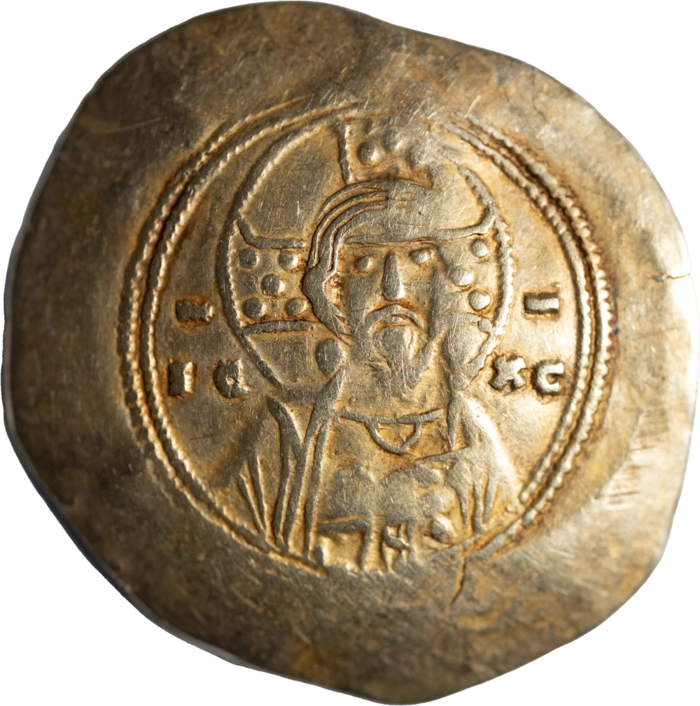 Constantinople, EF Byzantine Gold Nomisma Features Christ