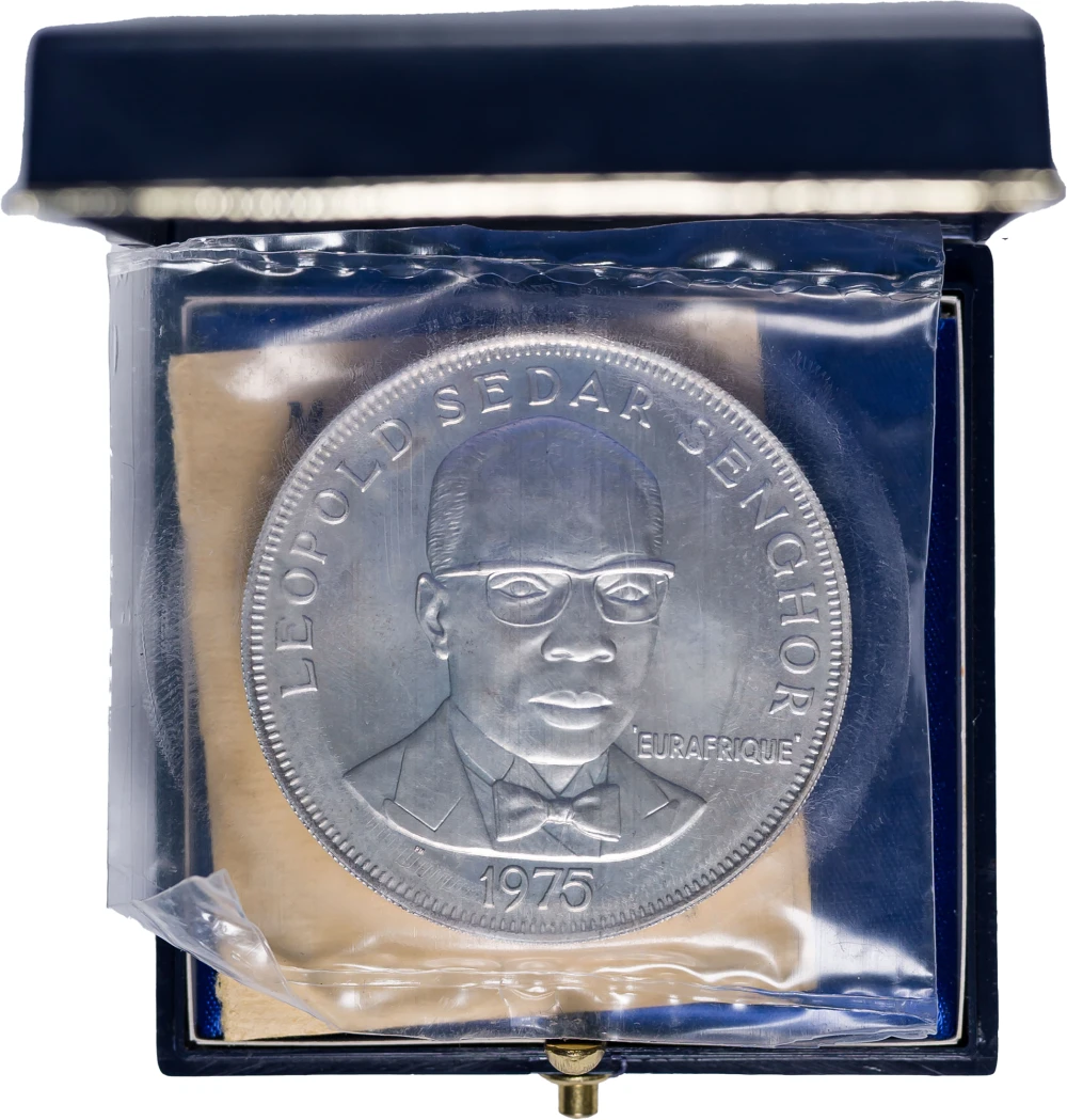 Senegal. Gem BU 1975 150 Francs Silver