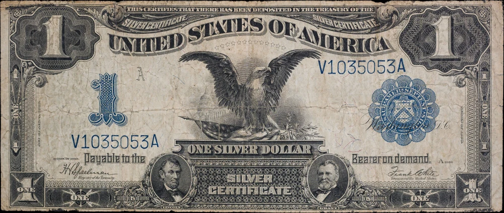 F-VF 1899 Black Eagle $1 