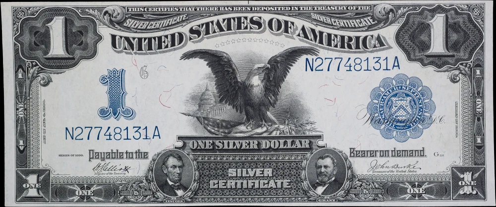 Choice AU 1899 Black Eagle $1
