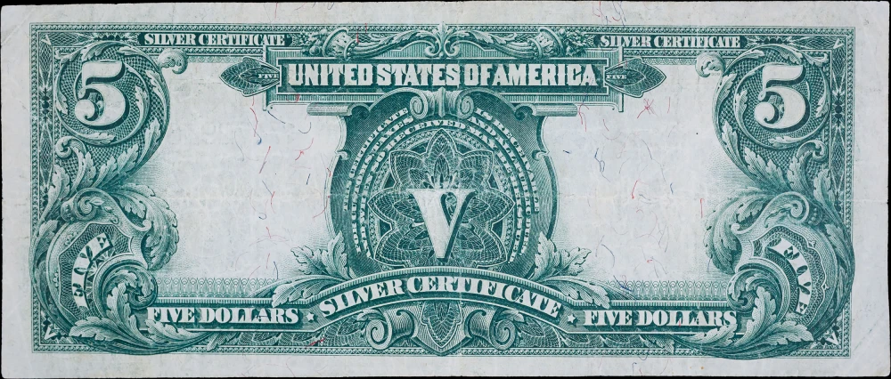 VF+ 1899 $5 Chief Silver Certificate