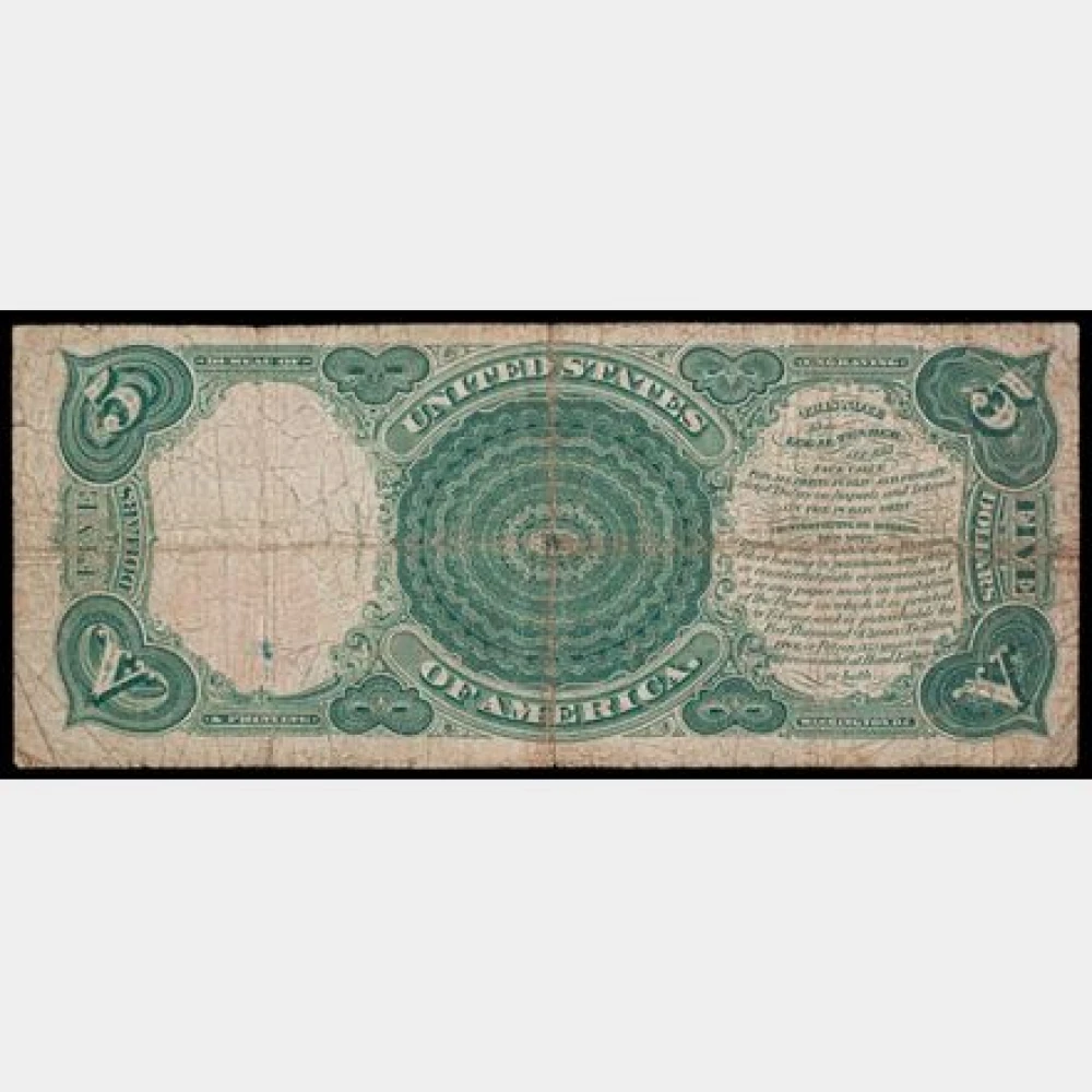 VF 1907 Woodchopper $5 Note