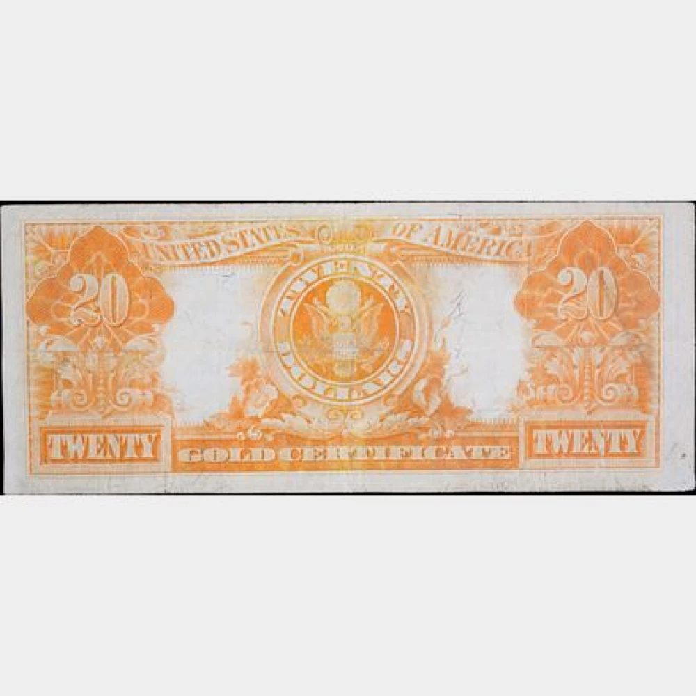 A 2nd VF 1922 $20 Gold Certificate