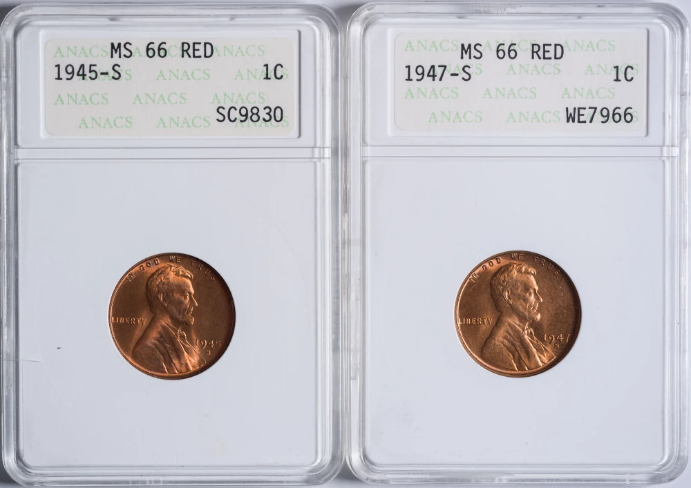 Early ANACS Soapbox Alpha-Numeric Numbered Lincoln Cents