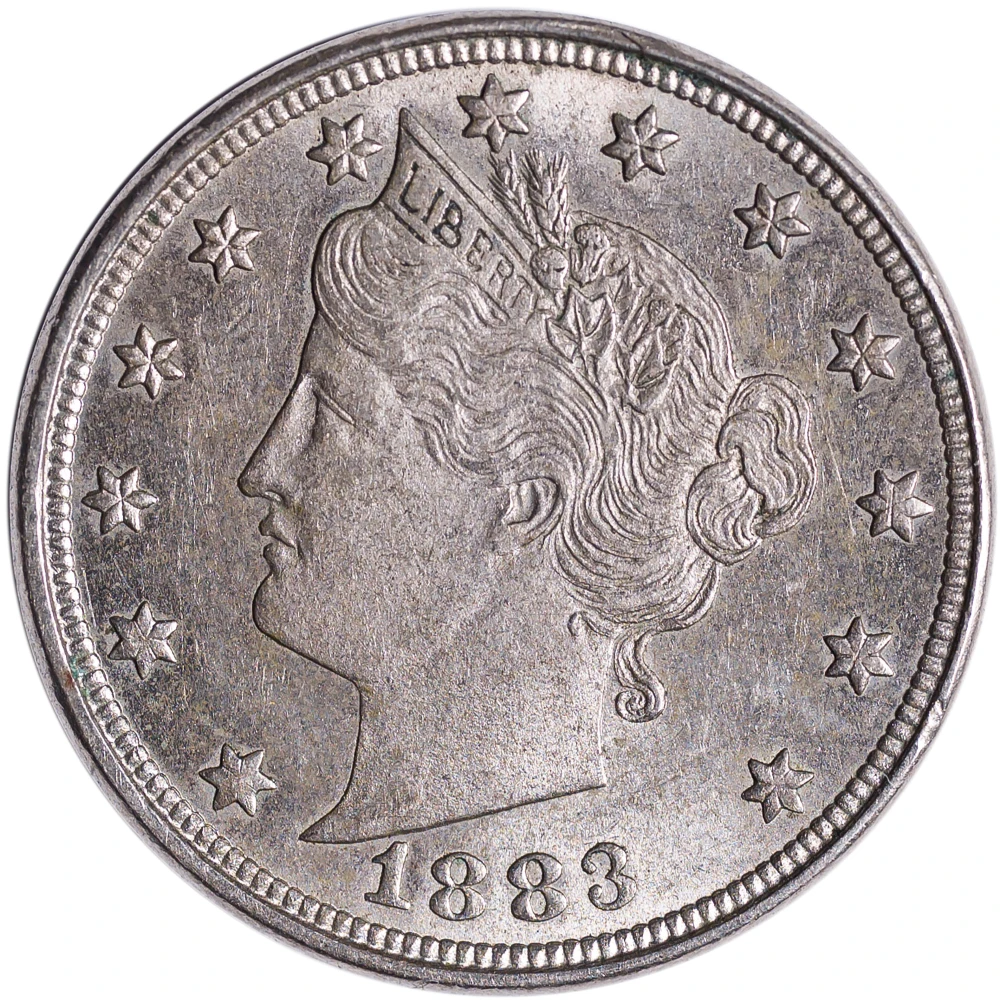 Borderline UNC-58 1883 With Cents Liberty Nickel