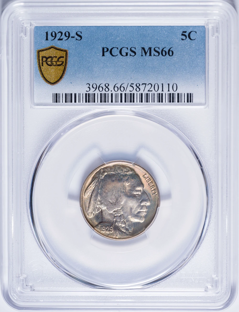 PCGS MS-66 1929-S Buffalo Nickel