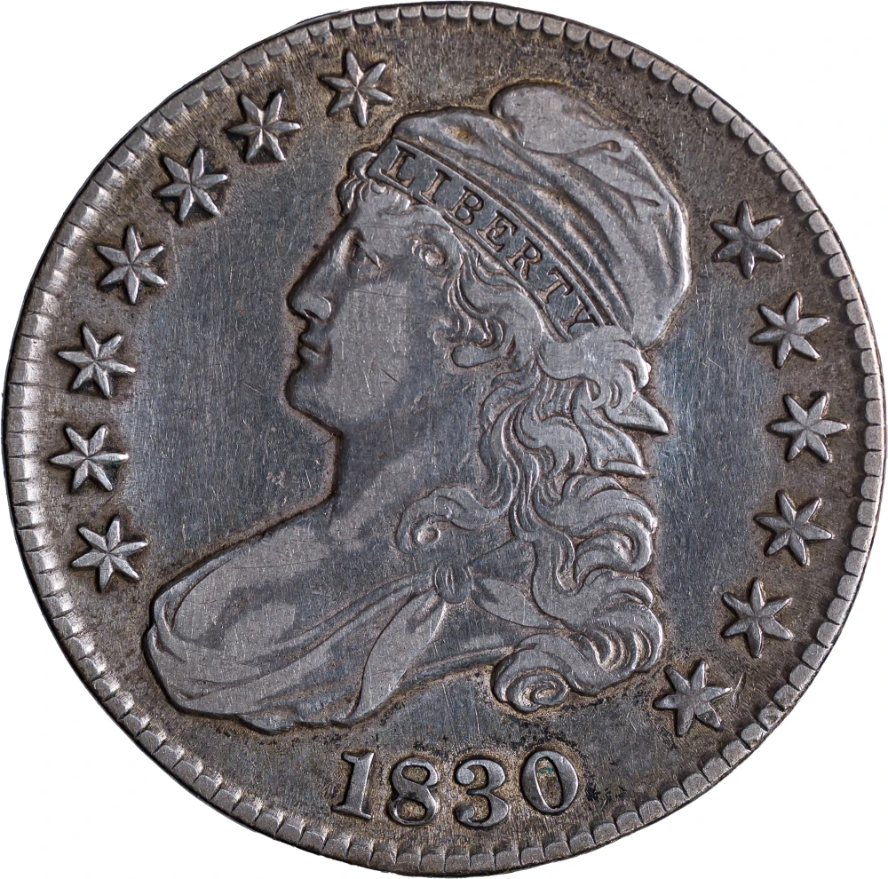 VF Details 1830 Bust Half Dollar