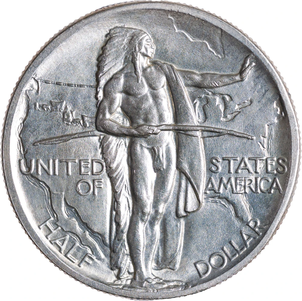 MS-62 1938 Oregon Trail Half Dollar
