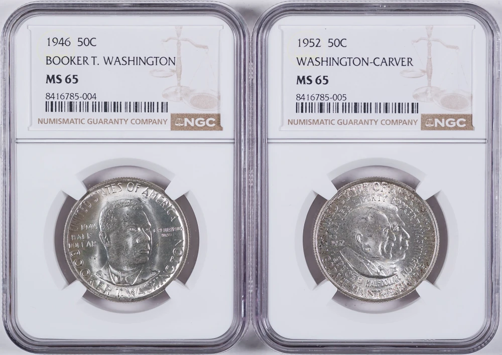 NGC MS-65 Commemorative Duo