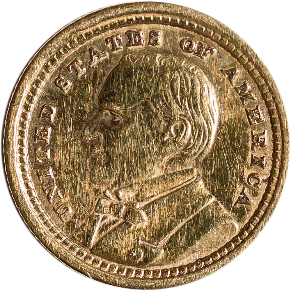 AU Details 1903 Louisiana Purchase $1 Gold